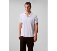 Poloshirt CALVIN KLEIN "SS RFND PQ TPPD CLSS", Herren, Gr. XXL, blau (xenon blau), Piqué, Obermaterial: 100% Baumwolle, regular fit normal, Rundhals, eingesetzt angesetztes Bündchen, Shirts, Mit Rundh