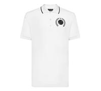 PLEIN SPORT Herren Polo CARBON TIGER XS Wei? 112