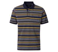 Poloshirt CASAMODA "CASAMODA Polo-Shirt gestreift", Herren, Gr. XL, beige, 95% Baumwolle, 5% Polyester, Shirts (54185905-XL) beige