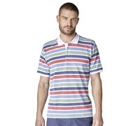 Casa Moda Poloshirt gestreift Herren Regular Fit Kurzarm 50% Baumwolle/50% Polyester Rot XXL