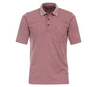 Poloshirt CASAMODA "CASAMODA Polo-Shirt uni", Damen, Gr. L, rot (hellrot), 55% Baumwolle, 45% Polyester, Shirts (34934835-L) hellrot