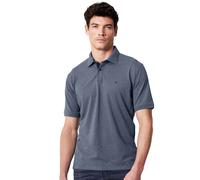 Poloshirt CASAMODA "CASAMODA Polo-Shirt uni", Herren, Gr. 6XL, blau (dunkles mittelblau), 95% Baumwolle, 5% Elasthan, Shirts (28229412-6XL) dunkles mittelblau