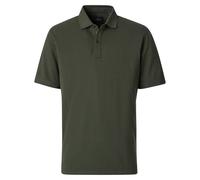 Poloshirt CASAMODA "CASAMODA Polo-Shirt uni", Damen, Gr. 6XL, grün, 95% Baumwolle, 5% Elasthan, Shirts (26030256-6XL) grün