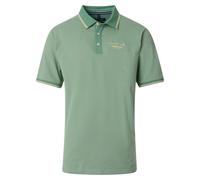 Poloshirt CASAMODA "CASAMODA Polo-Shirt uni", Herren, Gr. L, grün, 95% Baumwolle, 5% Elasthan, Shirts (34508656-L) grün