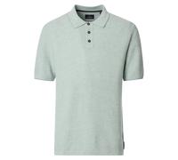 Poloshirt CASAMODA "CASAMODA Polo-Shirt uni", Herren, Gr. M, grün (hellgrün), 100% Baumwolle, Shirts (45295055-M) hellgrün