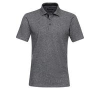 Poloshirt CASAMODA "CASAMODA Polo-Shirt uni", Herren, Gr. XL, blau (graues dunkelblau), 70% Baumwolle, 30% Leinen, Shirts (52625847-XL) graues dunkelblau