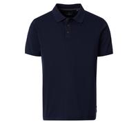 Poloshirt CASAMODA "CASAMODA Polo-Shirt uni", Herren, Gr. XL, dunkelblau, 100% Baumwolle, Shirts (71968403-XL) dunkelblau