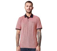 Poloshirt CASAMODA "CASAMODA Polo-Shirt uni", Herren, Gr. XL, rot (hellrot), 95% Baumwolle, 5% Elasthan, Shirts (66741233-XL) hellrot