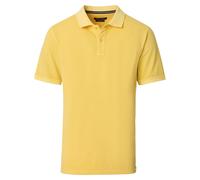 Poloshirt CASAMODA "CASAMODA Polo-Shirt uni", Herren, Gr. XXL, beige, 95% Baumwolle, 5% Elasthan, Shirts (40581348-XXL) beige