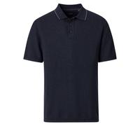Poloshirt CASAMODA "CASAMODA Polo-Shirt uni", Herren, Gr. XXL, dunkelblau, 100% Baumwolle, Shirts (14212053-XXL) dunkelblau