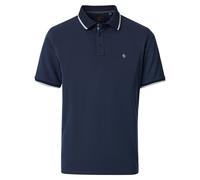 Poloshirt CASAMODA "CASAMODA Polo-Shirt uni", Herren, Gr. XXL, dunkelblau, 95% Baumwolle, 5% Elasthan, Shirts (51162723-XXL) dunkelblau