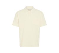 Poloshirt CASUAL FRIDAY "Poloshirt CFCAMERON", Herren, Gr. M, weiß (egret), Obermaterial: 100% Baumwolle CO., Shirts (67770221-M) egret
