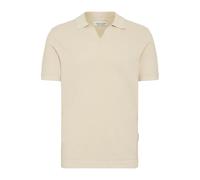 Poloshirt CASUAL FRIDAY "Poloshirt CFMateo", Herren, Gr. L, beige (rainy day), Obermaterial: 70% Baumwolle CO. 30% Leinen LI., Shirts (36791747-L) rainy day