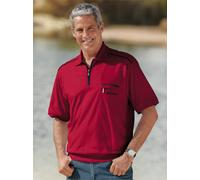Poloshirt CATAMARAN "Kurzarm-Poloshirt", Herren, Gr. 48/50, rot, 100% Baumwolle, unifarben, ohne Ausschnitt, Shirts (242900-48) rot