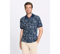 Poloshirt CATAMARAN "Kurzarm-Shirt", Herren, Gr. 44/46, blau (dunkelblau, weiß, gemustert), 100% Baumwolle, gemustert, Shirts (39291725-44) dunkelblau, weiß, gemustert