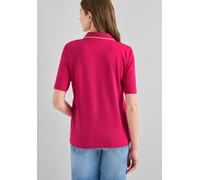 Cecil Damen Kurzarm Poloshirt aus Piqué Ware