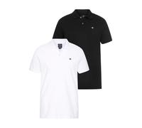 Poloshirt CHAMPION "2 Pack Polo", Herren, Gr. M, schwarz, Obermaterial: 100% Baumwolle, Shirts (52749052-M) schwarz