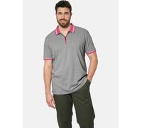 Charles Colby Comfort Fit Poloshirt Kurzarm grau