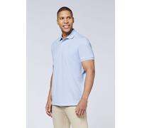 Chiemsee Poloshirt "Marsa" in Hellblau - 43% | Größe M | Herren Plussize