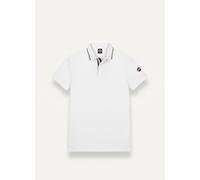 Poloshirt COLMAR "MENS KNITTED SHIRT", Herren, Gr. XXL, weiß, Piqué, Obermaterial: 100% Baumwolle, unifarben, regular fit hüftbedeckend, hoch geschlossener Ausschnitt, angesetztes Bündchen, Shirts Pol