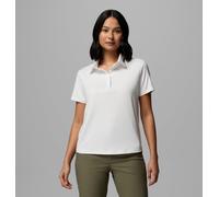 Poloshirt COLUMBIA, Damen, Gr. XL (46/48), sea salt, Obermaterial: 94% Polyester, 6% Elasthan, Shirts, Kurzarm, aus Polyester und Elasthan, sportliche Passform (67684835-XL) sea salt