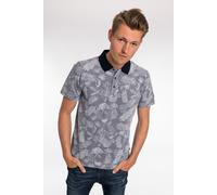 Poloshirt DEPROC ACTIVE "HEDLEY MEN", Herren, Gr. S, blau (navy), Jersey, 100% Baumwolle, regular fit hüftbedeckend, Shirts, auch in Großen Größen erhältlich (49812434-48) navy