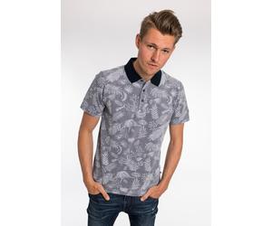 Poloshirt DEPROC ACTIVE "HEDLEY MEN", Herren, Gr. S, blau (navy), Jersey, 100% Baumwolle, regular fit hüftbedeckend, Shirts, auch in Großen Größen erhältlich (49812434-48) navy