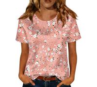 Poloshirt Elegante Oberteile Damen Shirt Weiß Damen T Shirt Beige T Baumwolle Kurzarm Oberteile Elegant Wander Tshirt Henley Kapuzenshirt Kurzarm