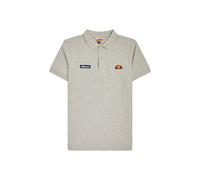 ellesse Herren Polo-Shirt MONTURA - Pique, Kurzarm, Flachstrick-Kragen, Logo Grau M