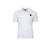 EMPORIO ARMANI Herren Polo Beachwear Polohemd, weiß, L