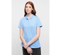 Poloshirt ETERNA "REGULAR FIT", Damen, Gr. 46, hellblau, Piqué, 97% cotton, 3% Elasthan, normal, Shirts Poloshirt (50282900-46)