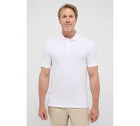 Poloshirt ETERNA "REGULAR FIT", Herren, Gr. M, weiß, Jersey, 94% Baumwolle, 6% Elasthan, normal, Shirts Poloshirt (53220246-M)
