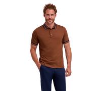 Poloshirt FALKE "FALKE Polo Shirt", Herren, Gr. L, braun (, (9560)), Shirts (41342801-L) , (9560)
