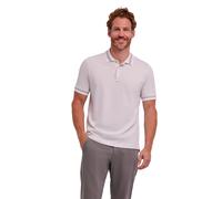 Poloshirt FALKE "FALKE Polo Shirt", Herren, Gr. M, weiß (effektgarn (9239)), Shirts (87769432-M) effektgarn (9239)