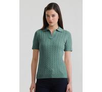 Poloshirt FELIX HARDY "Polo Shirt Kurzarm", Damen, Gr. M, grün, 100% Baumwolle, Shirts (31083418-M) grün