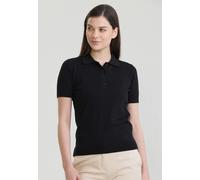 Poloshirt FELIX HARDY "Polo Shirt Kurzarm", Damen, Gr. M, schwarz, 100% Baumwolle, Shirts (46320657-M) schwarz