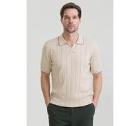 Poloshirt FELIX HARDY "Polo Shirt Kurzarm", Herren, Gr. L, beige, 100% Baumwolle, Shirts (85748941-L) beige