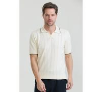 Poloshirt FELIX HARDY "Polo Shirt Kurzarm", Herren, Gr. XXL, ecru, 100% Baumwolle, Shirts (69221740-XXL) ecru