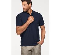 Poloshirt FRUIT OF THE LOOM, Herren, Gr. 3XL (64/66), blau (marine), Piqué, Obermaterial: 100% Baumwolle, unifarben, schmal hüftbedeckend, Rundhals, Shirts, Piqué, unifarben (225673-XXXL) marine