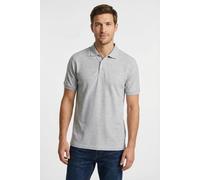 Poloshirt FRUIT OF THE LOOM, Herren, Gr. XXL (60/62), grau (grau, meliert), Piqué, Obermaterial: 97% Baumwolle, 3% Polyester, meliert, schmal, Shirts, Piqué (42554355-XXL) grau, meliert