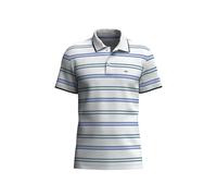 Poloshirt FYNCH-HATTON, Herren, Gr. 3XL, weiß, Piqué, Obermaterial: 100% Baumwolle, gestreift, hüftbedeckend, Rundhals, angesetztes Bündchen, Shirts, gestreift, mit Logo-stickerei (72437416-XXXL) weiß