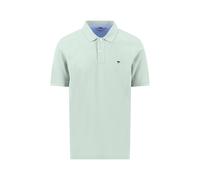 Poloshirt FYNCH-HATTON, Herren, Gr. 4XL, mint, Web, Obermaterial: 100% Baumwolle, unifarben, regular fit normal, ohne Ausschnitt, Shirts, mit Logo Stickerei (94160356-4XL) mint