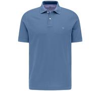 Poloshirt FYNCH-HATTON, Herren, Gr. L (52/54), blau (pacific), Jersey, Obermaterial: 100% Baumwolle, unifarben, normal, ohne Ausschnitt, Shirts, normale Passform, mit 2-Knopf-Polokragen, aus Baumwolle