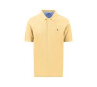 Poloshirt FYNCH-HATTON, Herren, Gr. M, pale gelb, Web, Obermaterial: 100% Baumwolle, unifarben, regular fit normal, ohne Ausschnitt, Shirts, mit Logo Stickerei (86597200-M) pale gelb