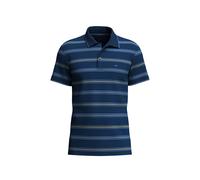 Poloshirt FYNCH-HATTON, Herren, Gr. S, blau (navy), Piqué, Obermaterial: 100% Baumwolle, gestreift, hüftbedeckend, Rundhals, angesetztes Bündchen, Shirts, gestreift, mit Logo-Stickerei (63530950-S) na