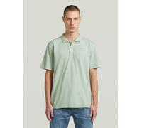 Poloshirt G-STAR "Core Regular Poloshirt", Herren, Gr. XXL, pale grün, Obermaterial: 100% Baumwolle, Shirts (25199218-XXL) pale grün
