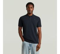 Poloshirt G-STAR "Dunda Slim Fit", Herren, Gr. M, salute, Piqué, Obermaterial: 95% Baumwolle, 5% Elasthan, unifarben, slim fit normal, Shirts, Logostickerei auf der Brust (28607266-M) salute