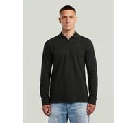 G-star Dunda Slim Fit Langarm-polo S Dark Black