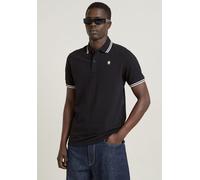 G-STAR Herren Dunda Slim Stripe Poloshirt, Schwarz (dk Black D17127-5864-6484), L