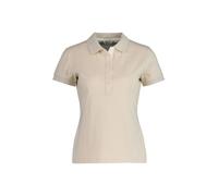 Gant Regular Fit Poloshirt im unifarbenen Design in Beige, Größe L